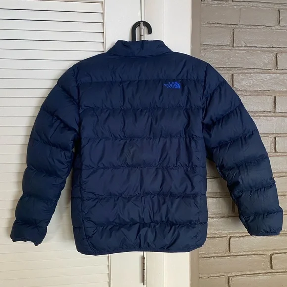 The North Face Kids Blue Puffer Jacket 14/16